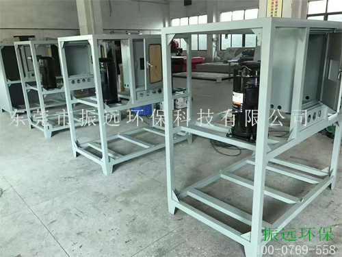 20HP冷水機廠內制作